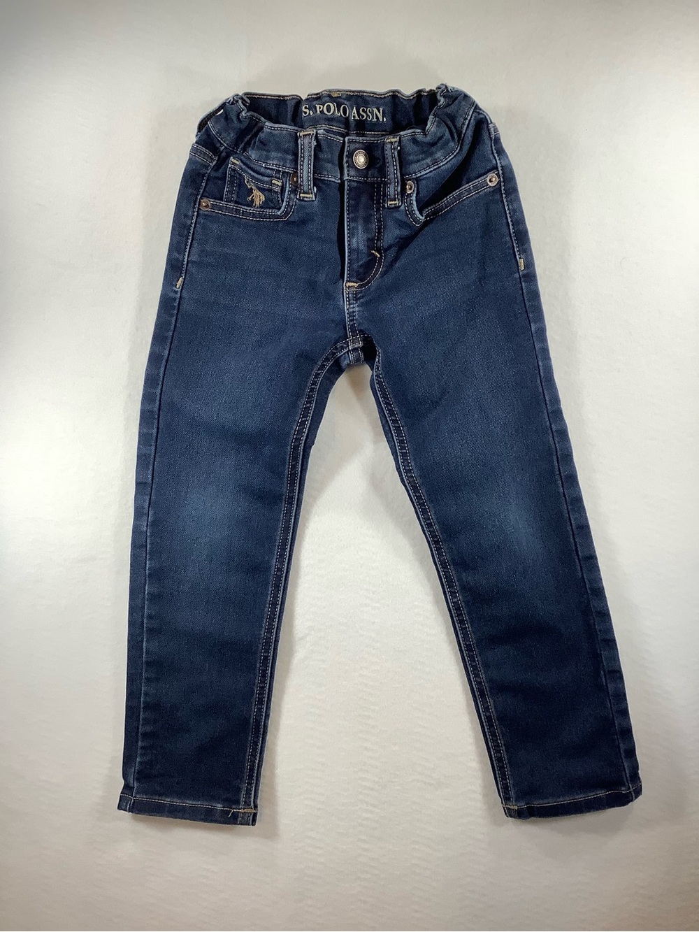 U.S. Polo Assn. Dark Blue Stretch Kids Jeans